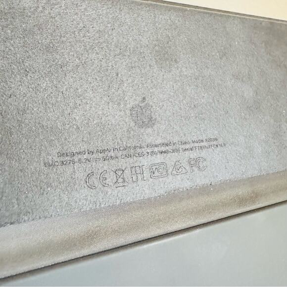 APPLE Grey Gray Smart Keyboard Folio 12.9-inch iPad Pro Soft Tablet Carry Case - Picture 5 of 9